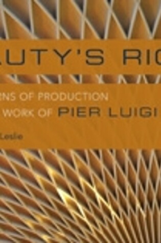 Cover of Beauty's Rigor