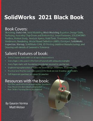 Book cover for SolidWorks 2021 Black Book