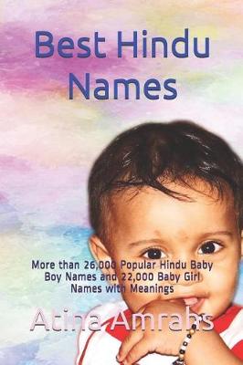 Book cover for Best Hindu Names