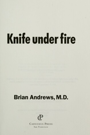 Cover of Knife Under Fire
