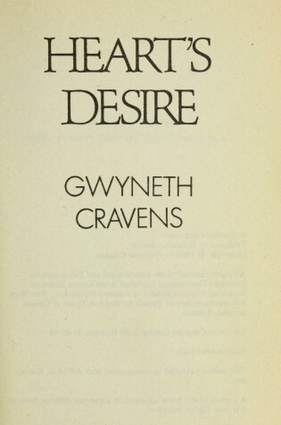 Cover of Heart's Desire