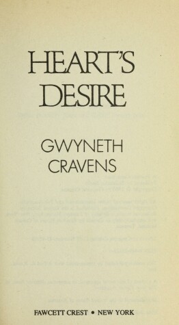 Book cover for Heart's Desire