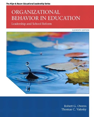 Book cover for Organizational Behavior in Education