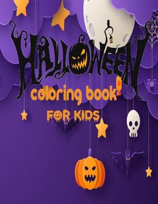 Book cover for Halloween Coloring Book For Kids