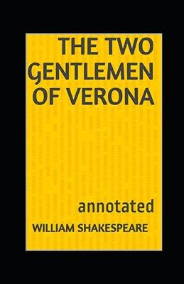 Book cover for The Two Gentlemen of Verona William Shakespeare annotated edition
