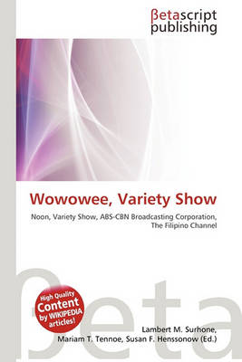 Book cover for Wowowee, Variety Show