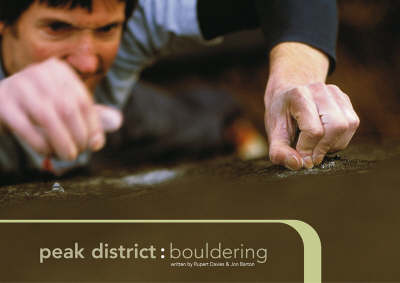 Book cover for Peak District Bouldering