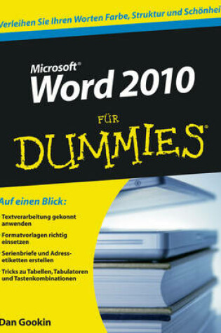 Cover of Word 2010 für Dummies
