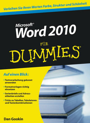 Book cover for Word 2010 für Dummies