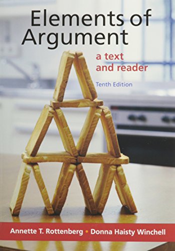 Book cover for Elements of Argument 10e & I-Claim