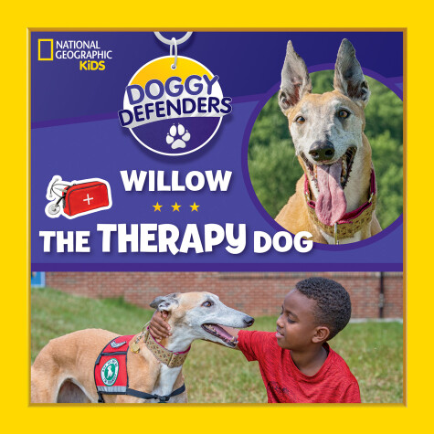 Book cover for Doggy Defenders: Willow the Therapy Dog