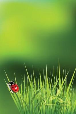 Cover of Ladybug Grass Blank Book
