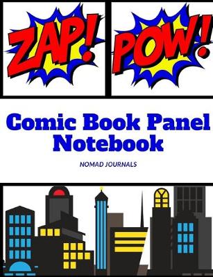 Book cover for Comic Book Panel Notebook