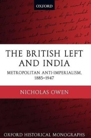 Cover of The British Left and India