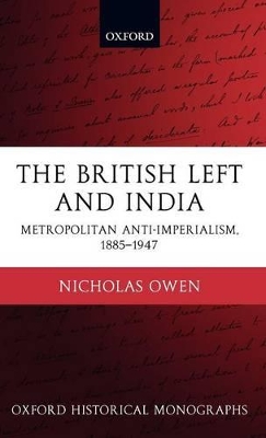 Book cover for The British Left and India