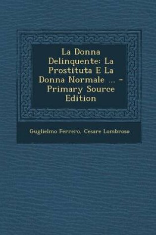 Cover of La Donna Delinquente