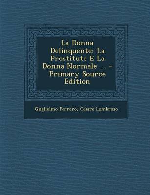 Book cover for La Donna Delinquente