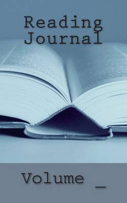 Cover of Reading Journal