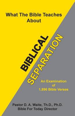 Book cover for Biblical Separation
