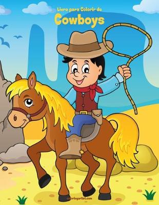 Book cover for Livro para Colorir de Cowboys