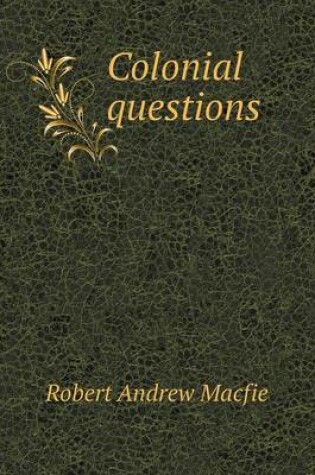 Cover of Colonial questions