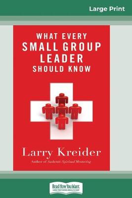 Book cover for What Every Small-Group Leader Should Know (16pt Large Print Edition)