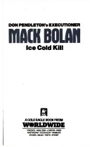 Book cover for Ice Cold Kill