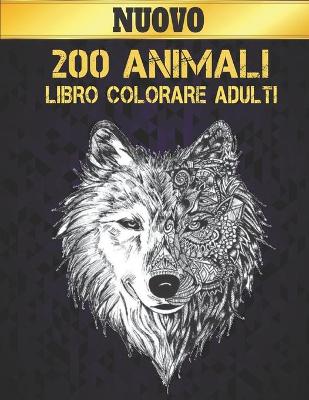 Book cover for Libro Colorare Adulti Animali