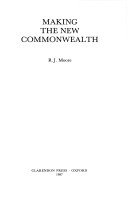 Book cover for Making the New Commonwealth