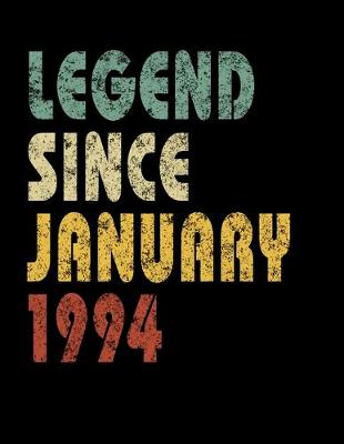 Book cover for Legend Since January 1994