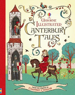 Book cover for Illustrated Canterbury Tales