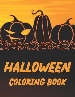 Book cover for Halloween Coloring Book