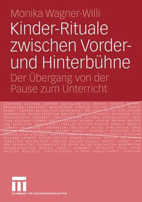 Book cover for Kinder-Rituale Zwischen Vorder- Und Hinterbuhne