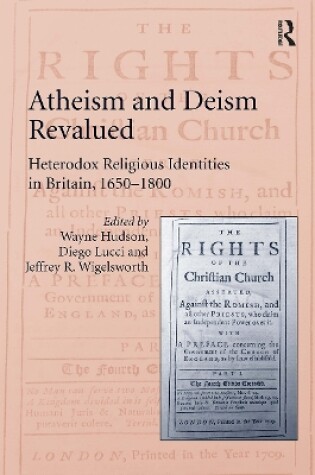 Cover of Atheism and Deism Revalued