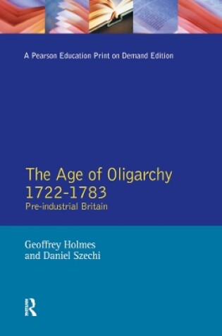 Cover of The Age of Oligarchy