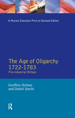 Cover of The Age of Oligarchy