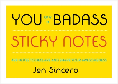 Book cover for You Are a Badass (R) Sticky Notes