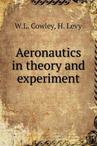 Cover of Aeronautics in theory and experiment