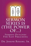 Book cover for Sermon Series 1S (The Power Of...)
