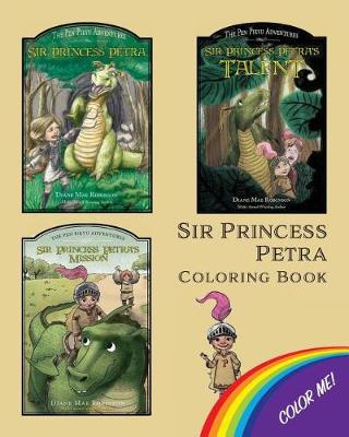 Book cover for Sir Princess Petra Coloring Book
