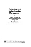 Book cover for Reliability and Maintainability Management