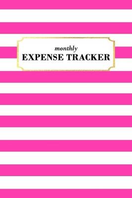 Book cover for Monthly Expense Tracker