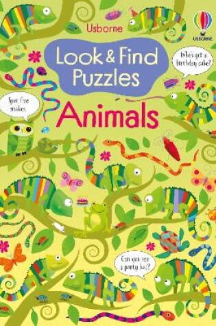 Cover of Look and Find Puzzles Animals