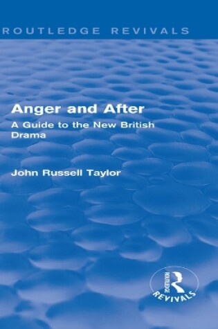 Cover of Anger and After (Routledge Revivals)