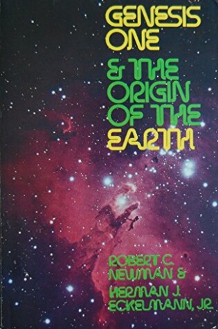 Cover of Genesis One & the Origin of the Earth