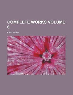 Book cover for Complete Works Volume 6