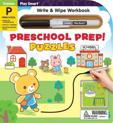 Book cover for Play Smart Preschool Prep! Puzzles