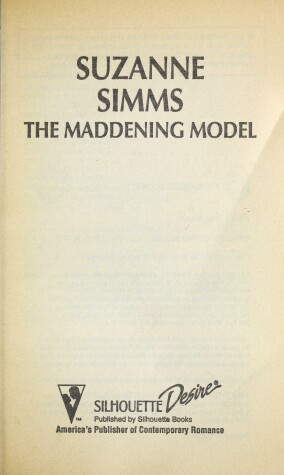 Book cover for The Maddening Model