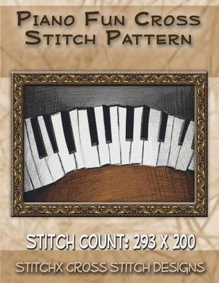 Book cover for Piano Fun Cross Stitch Pattern