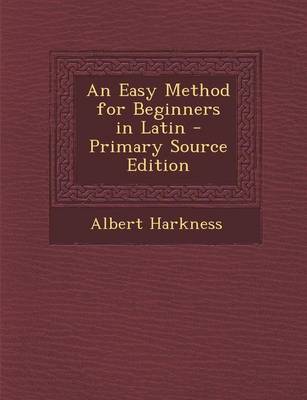 Book cover for Easy Method for Beginners in Latin